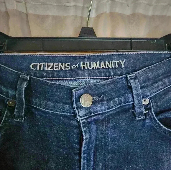 Citizens Of Hunanity Dark wash Skinny Denim Jean 30in - Picture 7 of 9